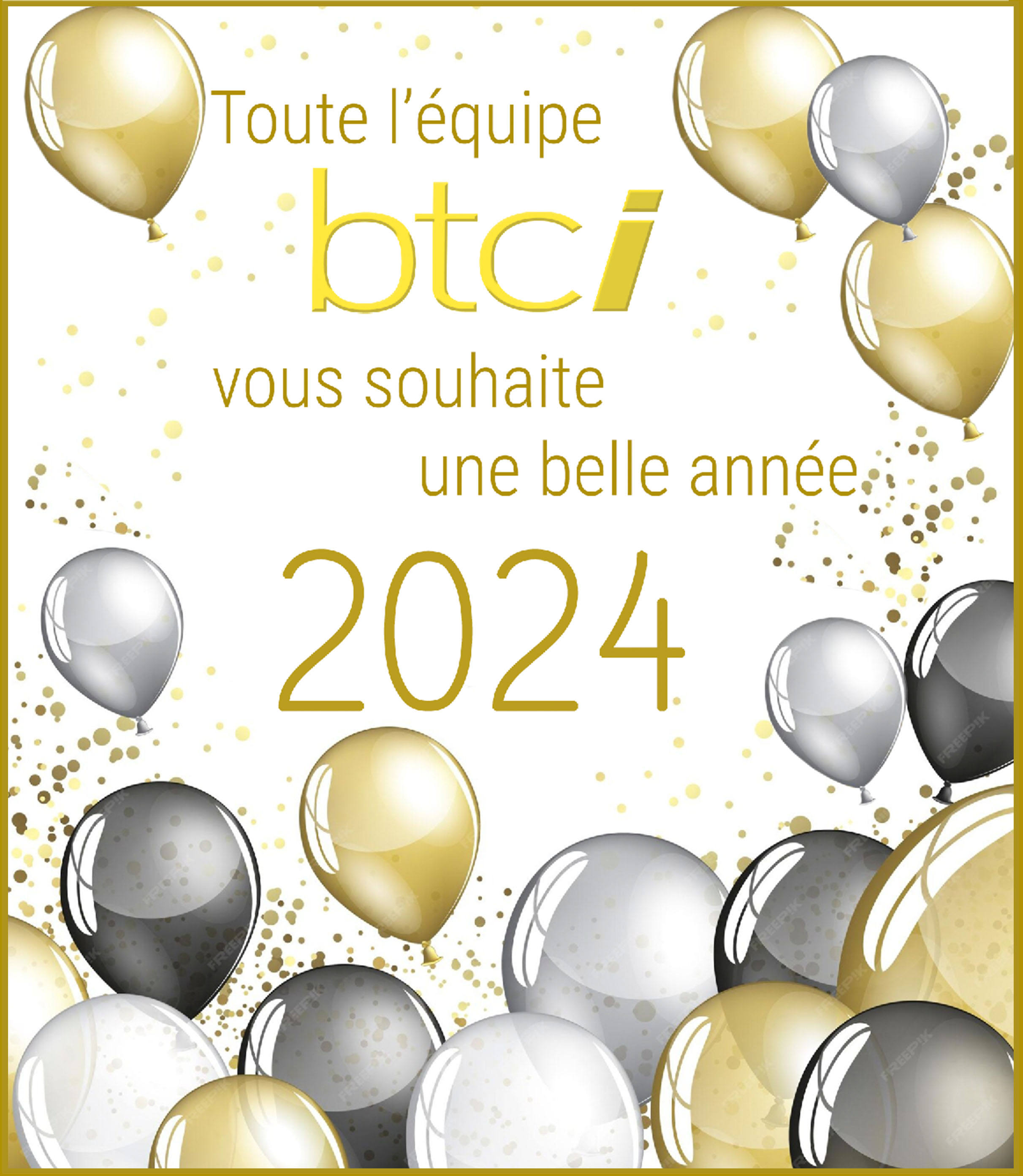 Carte Voeux BTCI 2024